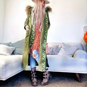 Free People Long Parka